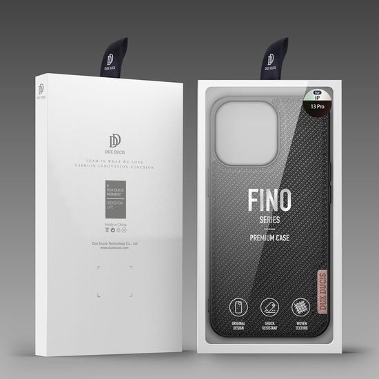 Dux Ducis Fino case, iPhone 13 Pro, černé