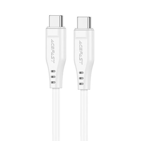 Acefast kabel USB-C - USB-C 1,2 m, 60 W (20 V / 3A), bílý (C3-03 bílý)
