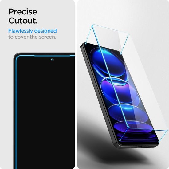 Spigen Glas.Tr Slim Tvrzené sklo 2 kusy, Xiaomi Redmi Note 12 Pro 5G / 12 Pro Plus 5G / Poco X5 Pro 5G