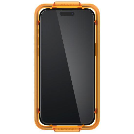 Spigen ALM Glass FC Tvrzené sklo 2 kusy, iPhone 15, černé