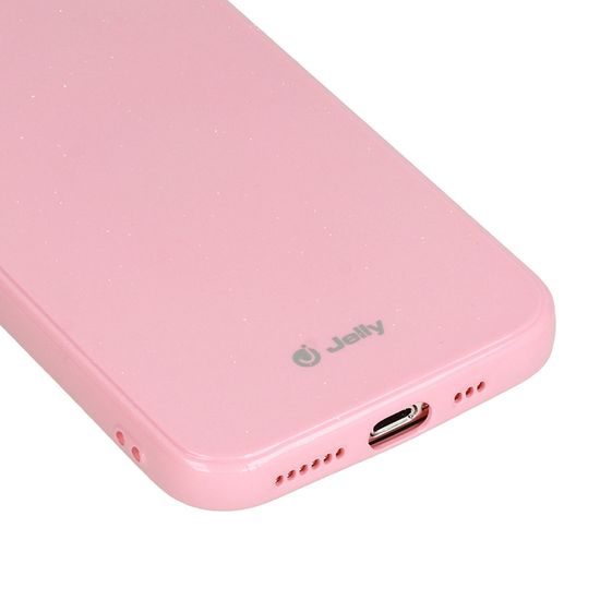 Jelly case iPhone 13 Pro Max, světle růžový