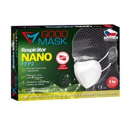 Nanorespirátor FFP2 GOOD MASK GM2 NANO - 3ks