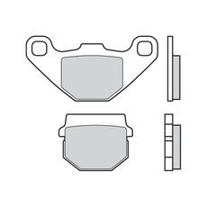 BRZDOVÉ DESTIČKY BREMBO 07026 CC SCOOTER