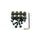 inbusy pro plexi vč. matic M5 v pryžovém pouzdře a podložek, OXFORD (černý elox)