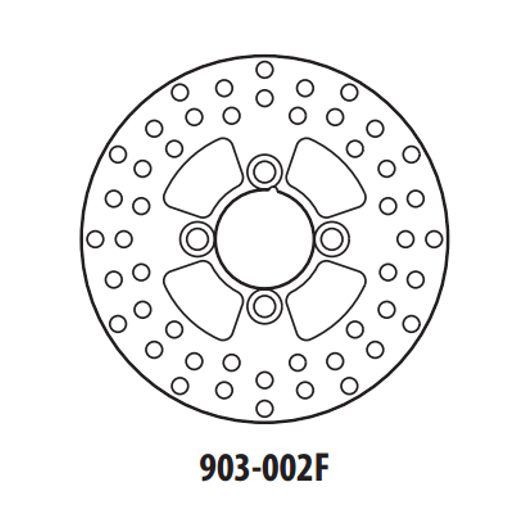 BRZDOVÝ KOTOUČ GOLDFREN 903-002F PŘEDNÍ 180,5 MM