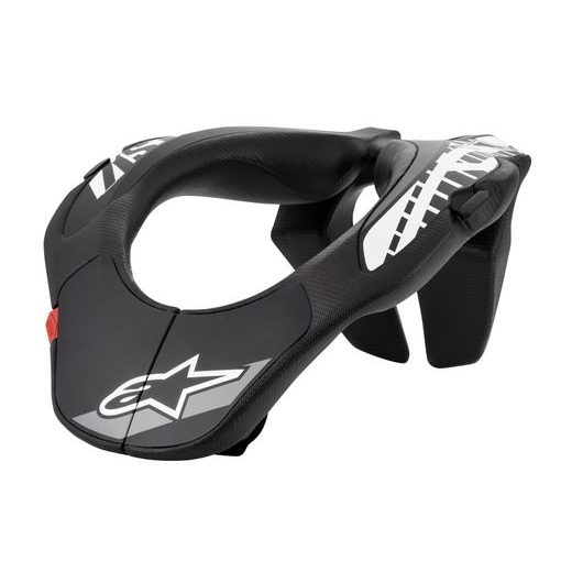 KRČNÍ CHRÁNIČ NECK SUPPORT, ALPINESTARS, DĚTSKÝ (ČERNÝ/BÍLÝ, VEL. UNI) 2024