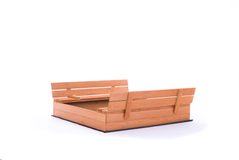 Drevené ohradené pieskovisko s lavičkami Sunny, impregnované - 140 cm
