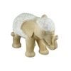 Dekorace slon Moranni přírodní, 14x28x20 cm