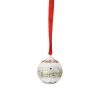 Porcelánová mini koule motiv Vánoční strom, Christmas Sounds, Ø 4,5 cm, Rosenthal