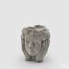 Kameninová váza hlava ženy, 17x14 cm