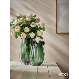 Skleněná váza Punte, 23x20 cm
