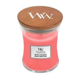 WoodWick - Melon & Pink Quartz, váza velká 609.5 g