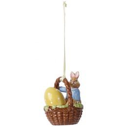 Bunny Tales velikonoční závěsná dekorace, zajíček Max v košíčku, Villeroy & Boch