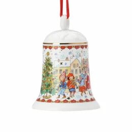 Vánoční porcelánový zvonek, Christmas Sounds, 12 cm, Rosenthal