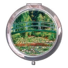 Kapesní zrcátko Japanese Bridge Claude Monet, 7x11 cm