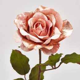 Umělá květina lilie růžová, 100cm