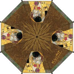 Skládací deštník The Kiss - Gustav Klimt, Ø 90cm