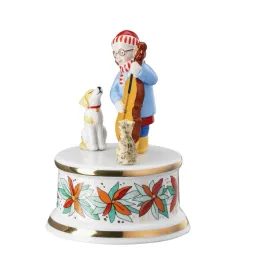 Porcelánová mini bota motiv Tramvaj, Christmas Sounds 5 cm, Rosenthal