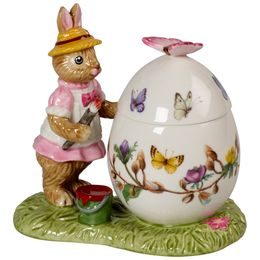 Bunny Tales velikonoční porcelánová dóza ve tvaru kraslice se zaječicí Annou, Villeroy & Boch