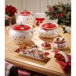 Vánoční porcelánový set šálek s podšálkem na espresso 2ks 75ml Fancy Gingerbread, Easy Life