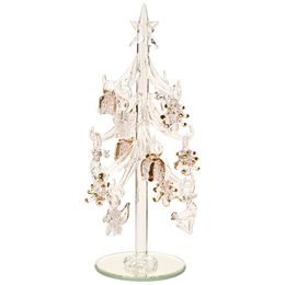 Winter Collage Accessoires Skleněný vánoční stromek s ozdobami 20x8 cm, Villeroy & Boch