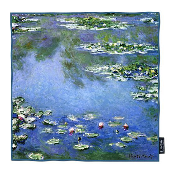 Hedvábný šátek Waterlilies, Claude Monet