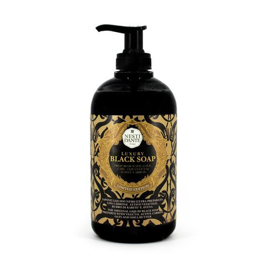 Nesti Dante - Luxury Black Tekuté mýdlo s pumpičkou, 500ml