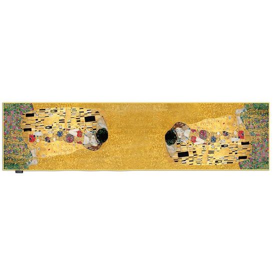 Hedvábná šála The Kiss, Gustav Klimt
