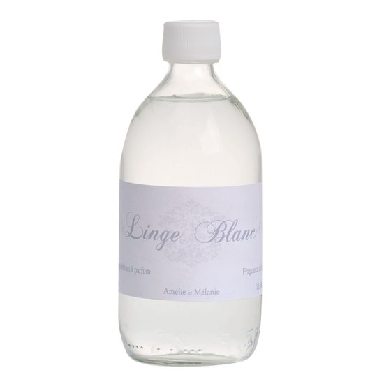 AMÉLIE et MELÁNIE - Linge Blanc Náplň do difuzéru, 500ml