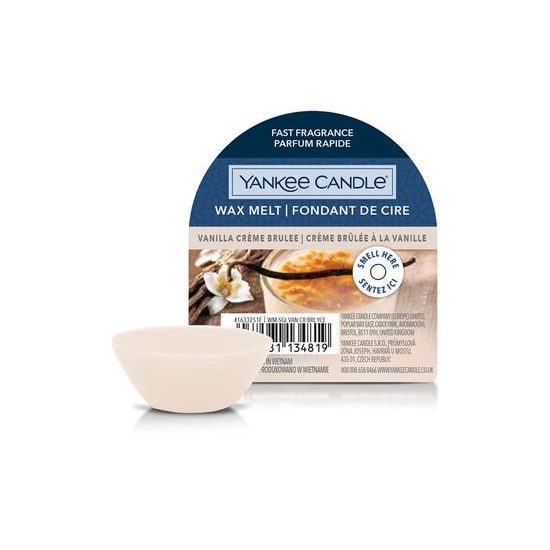 Yankee Candle - Vonný vosk Vanilla Crème Brûlée