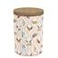 Porcelánová dóza s bambusovým víčkem Country Life v dárkovém balení 1kg 16x10cm, Easy Life