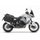 Kompletná sada bočných čiernych hliníkových kufrov SHAD TERRA BLACK, 36/47 l litrov, vrátane montážnej sady SHAD KTM Adventure 1090, 1190, Super Adventure 1290 (R, S)