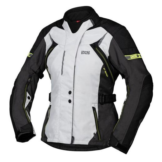 TOUR WOMEN'S JACKET IXS LIZ-ST X55050 ŠEDO-ČIERNO-ŽLTÁ DM