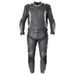 2PCS LEATHER SUIT GMS GR-1 ZG70000 ČIERNO-ŠEDO-BIELA 46H