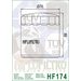 OLEJOVÝ FILTER HIFLOFILTRO HF174B ČIERNA