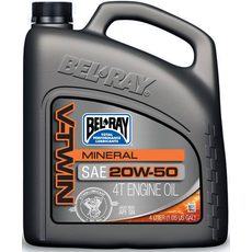 MOTOROVÝ OLEJ BEL-RAY V-TWIN MINERAL 20W-50 4 L