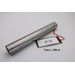 INOX TUBE AII 304 TIG GPR ES.201 BRUSHED STAINLESS STEEL L.100CM D.35MM X 1MM