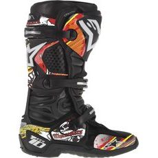 SADA POLEPOV PRE TOPÁNKY TECH 10 MODEL 2014 AŽ 2018, ALPINESTARS (ČERVENÁ/BÍLÁ/ŽLUTÁ)