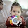 Baby Einstein Hračka senzorická chrastítko a kousátko bez BPA Outstanding Opus™ 3m+