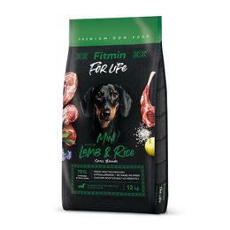 Fitmin For Life Mini Lamb & Rice krmivo pro psy Hmotnost: 12 kg