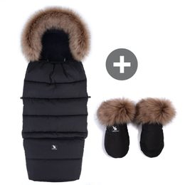 Cottonmoose Zimní sada ke kočárku Black