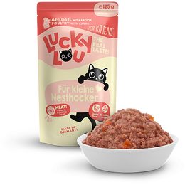 Lucky Lou Lucky Lou Lifestage Kitten s drůbežím masem 125 g