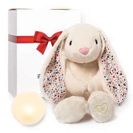 Whisbear® Šumící králík se světlem, ukolébavkami a senzorem pláče