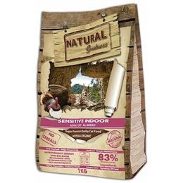Natural Greatness Natural Greatness Sensitive Indoor Cat Recipe/kuře,krůta/ 2kg