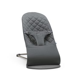 BABYBJÖRN Lehátko Bouncer Bliss Anthracite cotton, tmavě šedá konstrukce