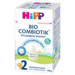 HiPP Pokračovací mléčná kojenecká výživa HiPP 2 BIO Combiotik 500g