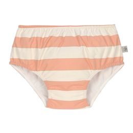 Lässig Splash Swim Diaper Girls block stripes milky/peach 19-24m