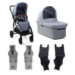 valco baby Kočárek kombinovaný Trend 4 Ultra Denim včetně adaptérů k autosedačce