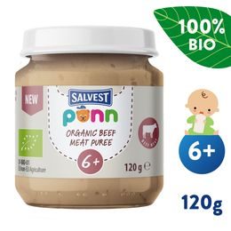 SALVEST Põnn BIO Hovězí pyré (120 g)