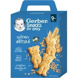 Gerber Snacks dětské sušenky 180 g